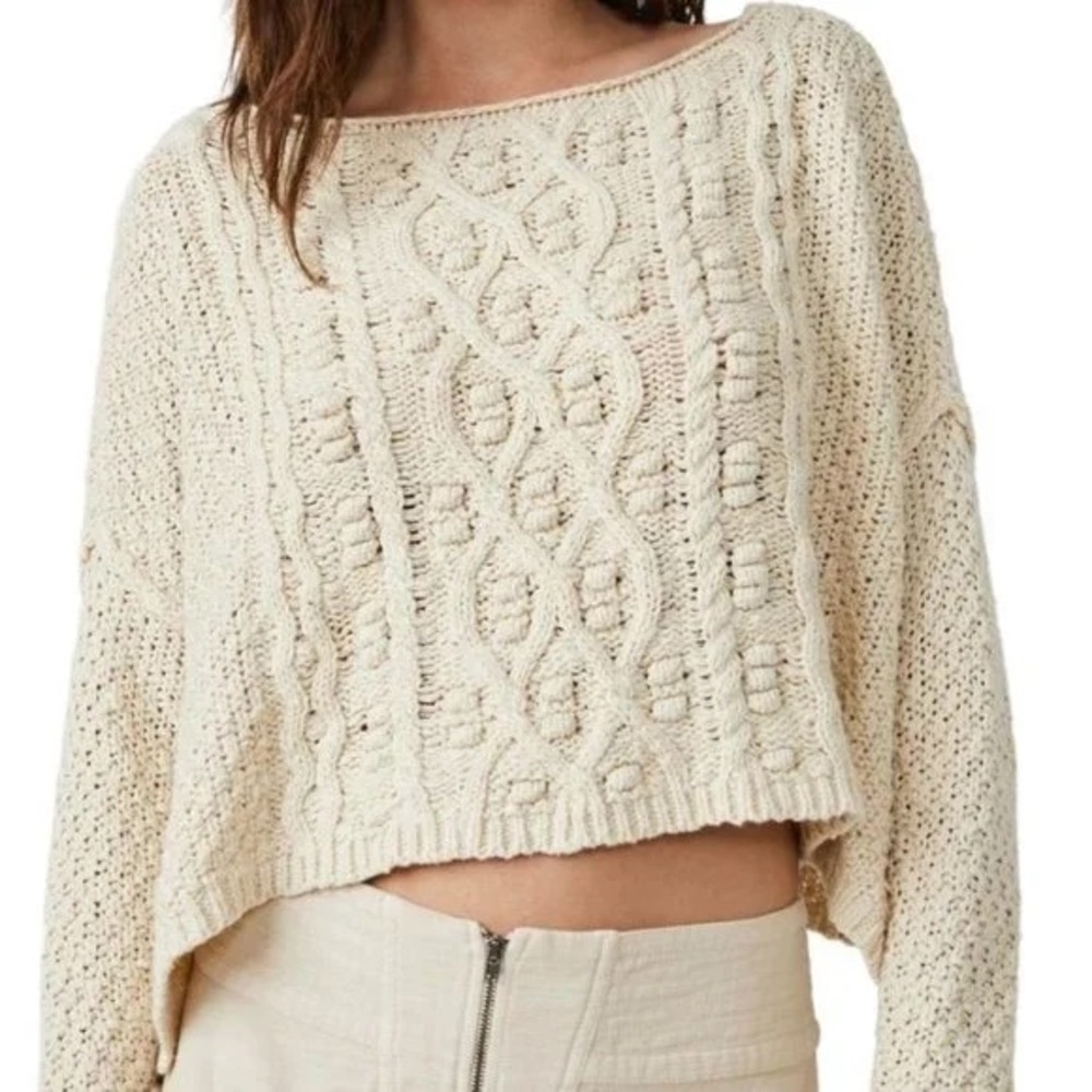 NWT Free People Changing Tides Pullover Size XS